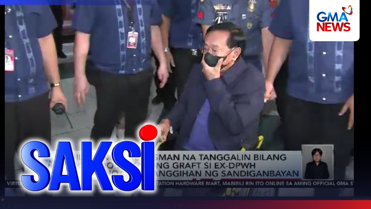 Hiling ng Ombudsman na tanggalin bilang akusado sa kasong graft si ex-DPWH Sec. Bonoan, tinanggihan ng Sandiganbayan | Saksi