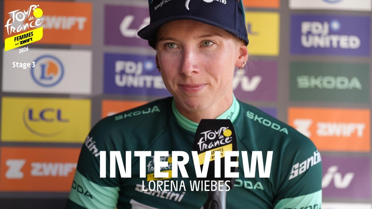 Tour de France Femmes avec Zwift 2026 - Stage 3 Post-race interview
