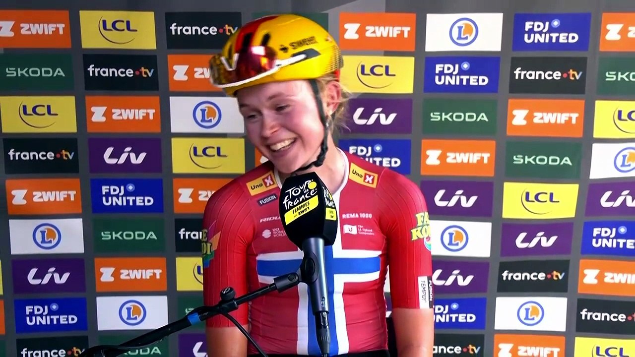 Tour de France Femmes 2026 - Sigrid Haugset : "Je n'aurais jamais pensé que c'était possible"