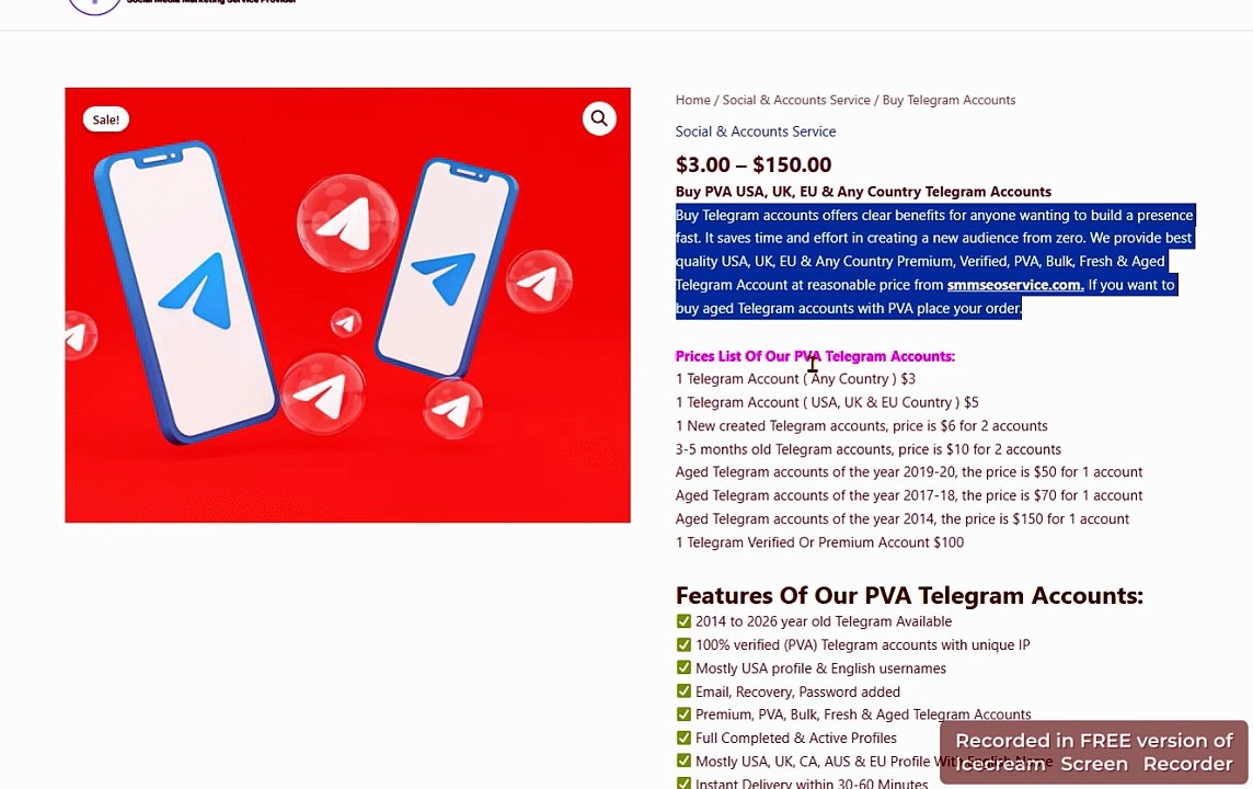 Buy Old Telegram Accounts – Phone & Email Verified