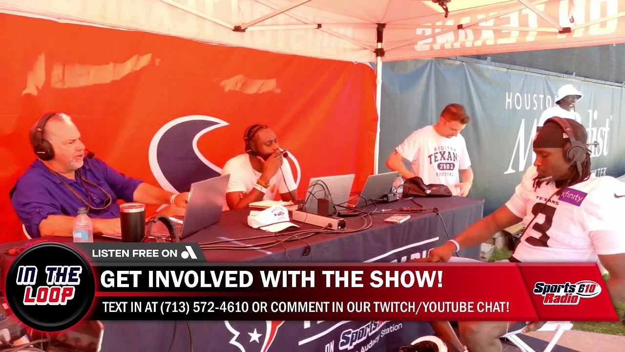 Kamari Lassiter Joins ITL Live From Texans Training Camp