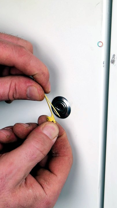 Testing the famous movie door unlocking hack🧷🔒