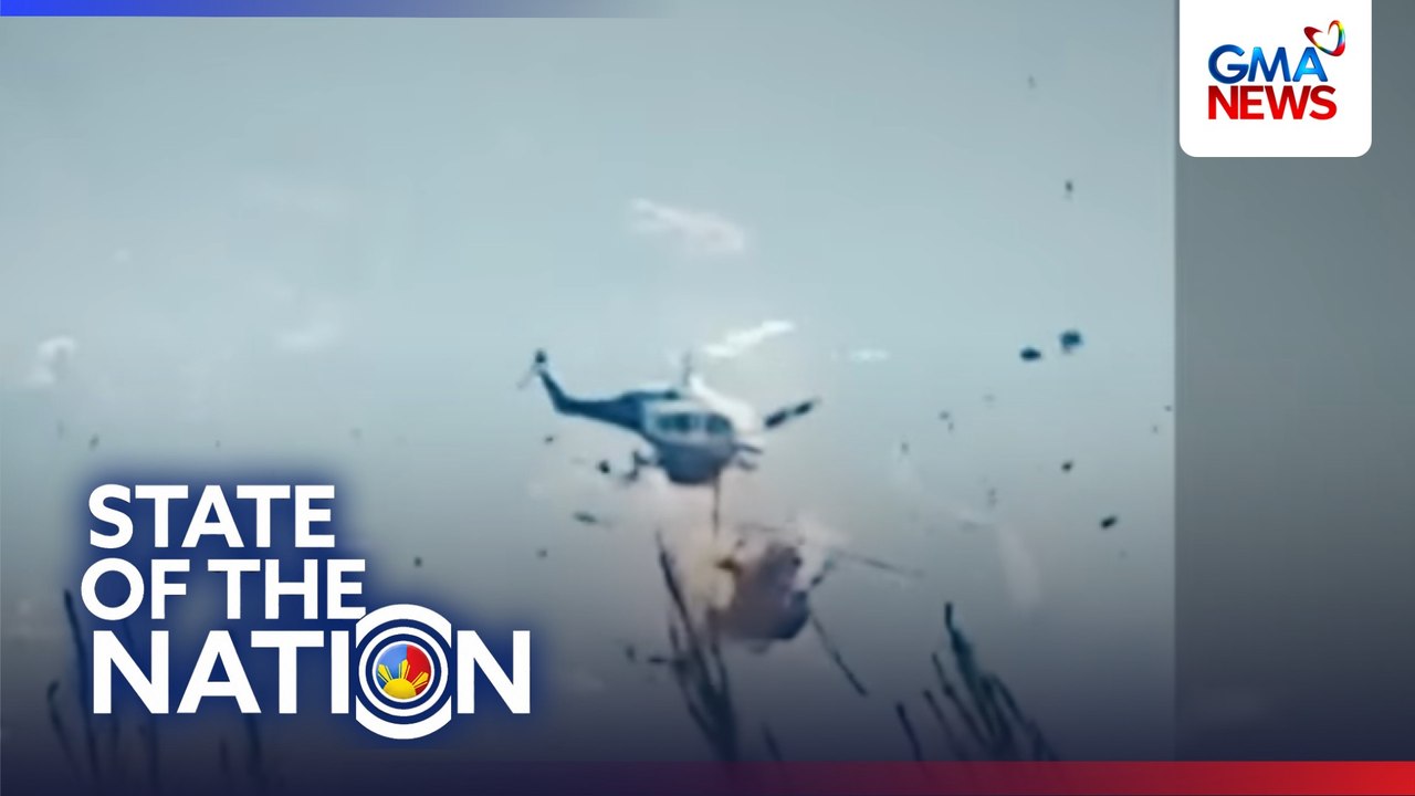 2 helicopter na nag-aapula ng wildfire, nagkabanggaan; 2 nasawi | SONA