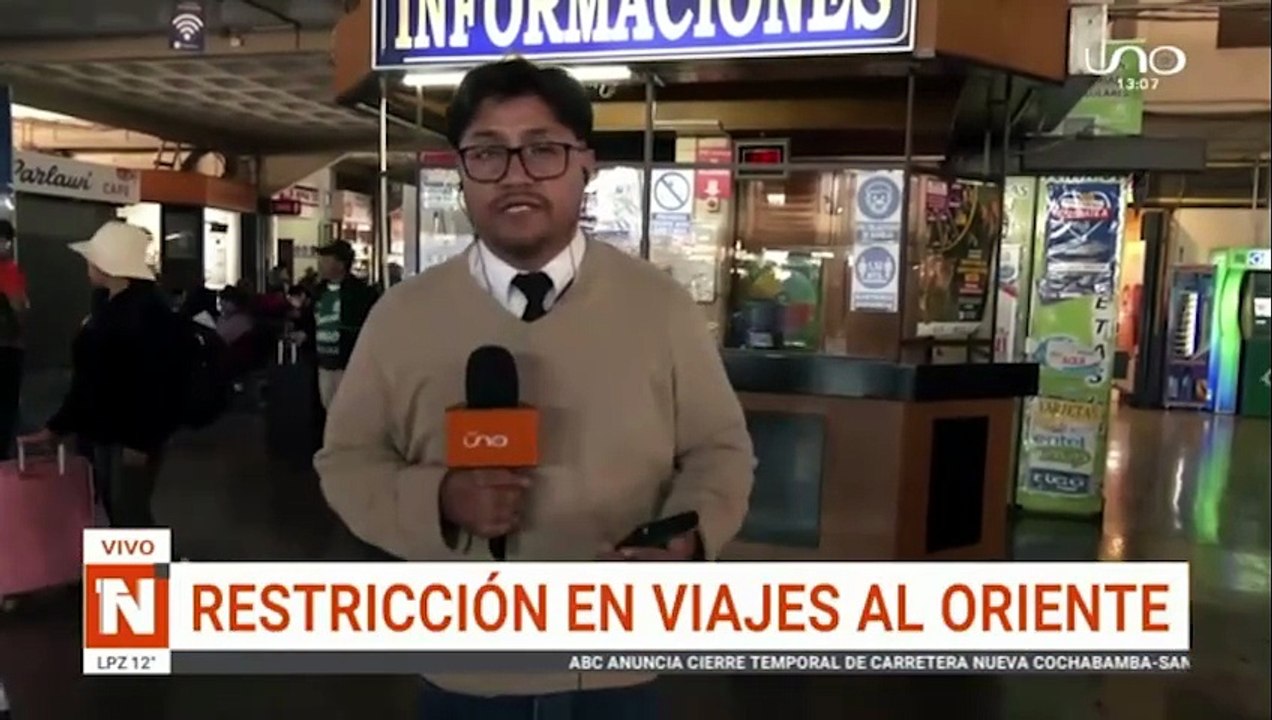 SALIDAS SUSPENDIDAS DE 7AM A 19HRS
