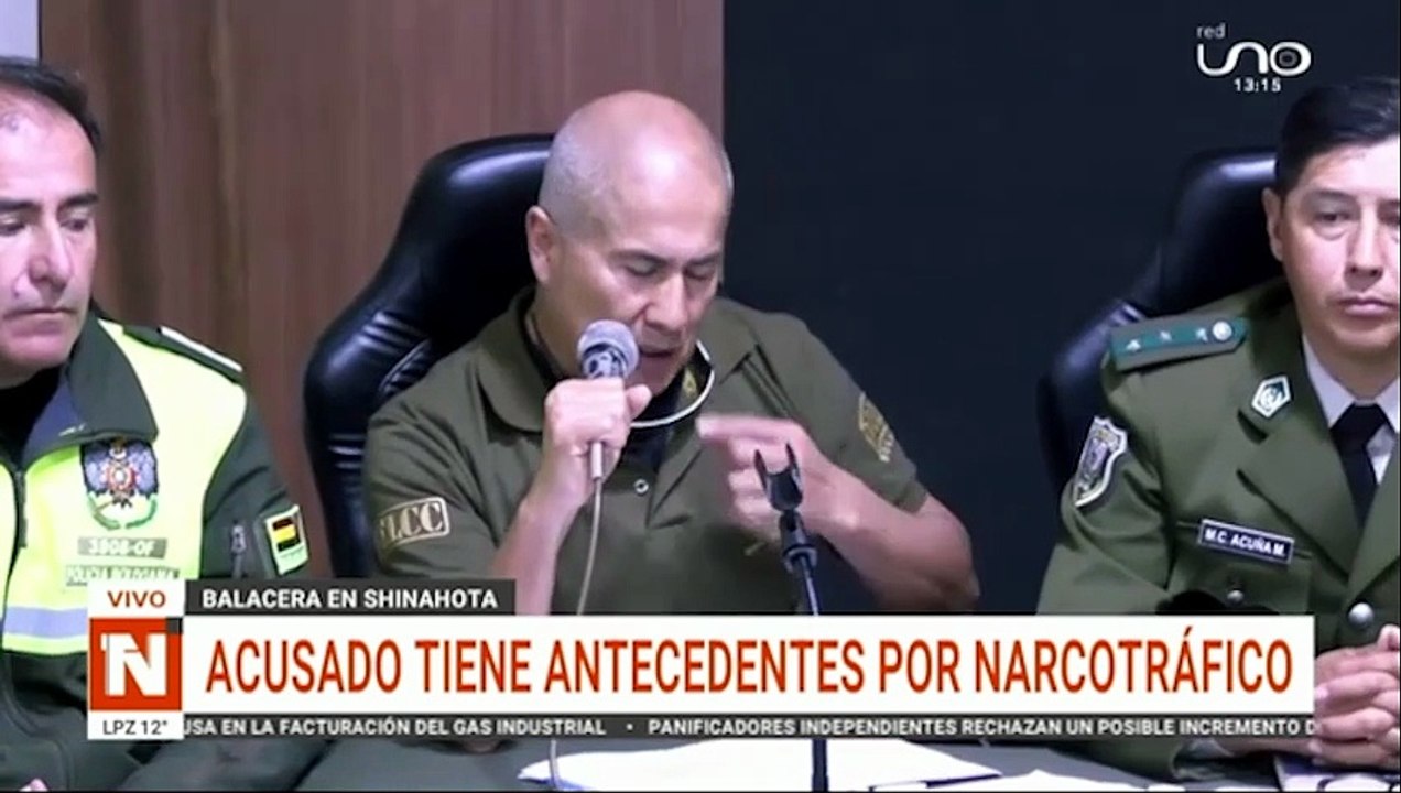 ACUSADO TIENE ANTECENDENTES POR NARCOTRÁFICO
