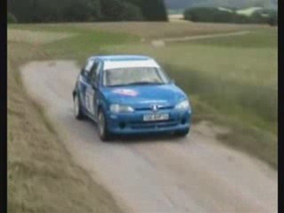Rallye de Lorraine Flavien Les Roches