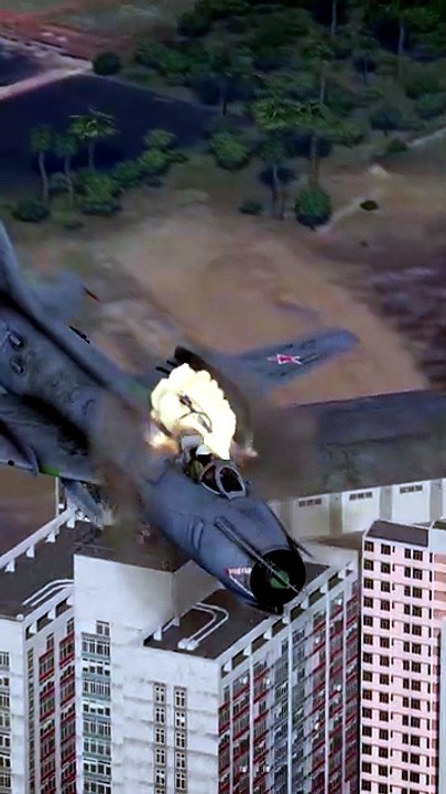 Last Second Ejection in the Su-17 Fighter Jet
