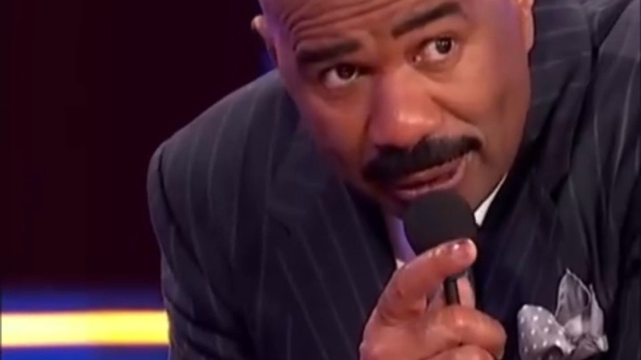 Steve Harvey Prays This Answer Is on the Family Feud Board