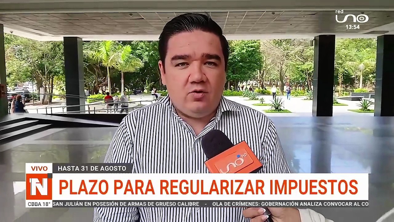 PLAZO PARA REGULARIZAR IMPUESTOS