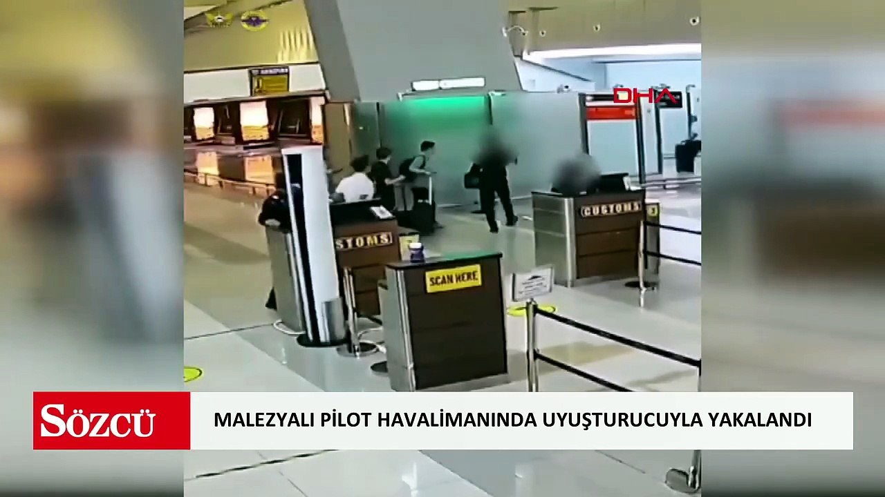 Malezyalı pilot havalimanında uyuşturucuyla yakalandı; idrar testi pozitif çıktı