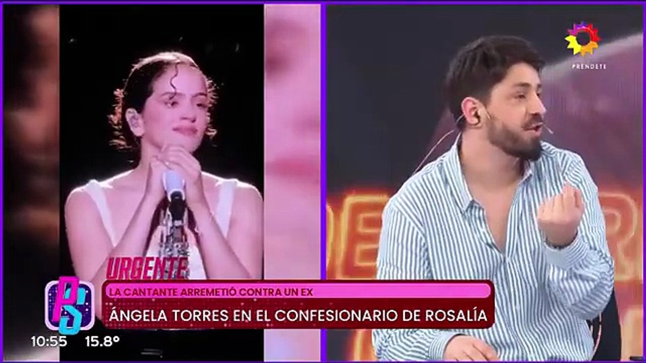 Tras sus dichos en el show de Rosalía,Ángela Torres rompió el silencio sobre Rusherking