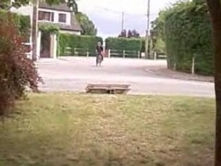 saut de mathieu  avec petit tremplin