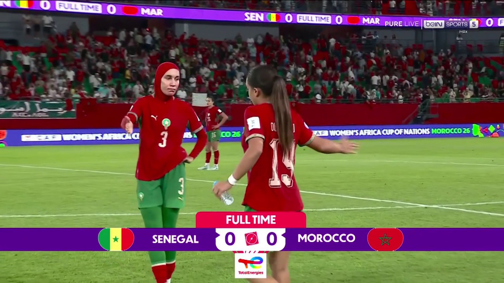 CAN féminine : le Maroc bute sur un Sénégal héroïque !