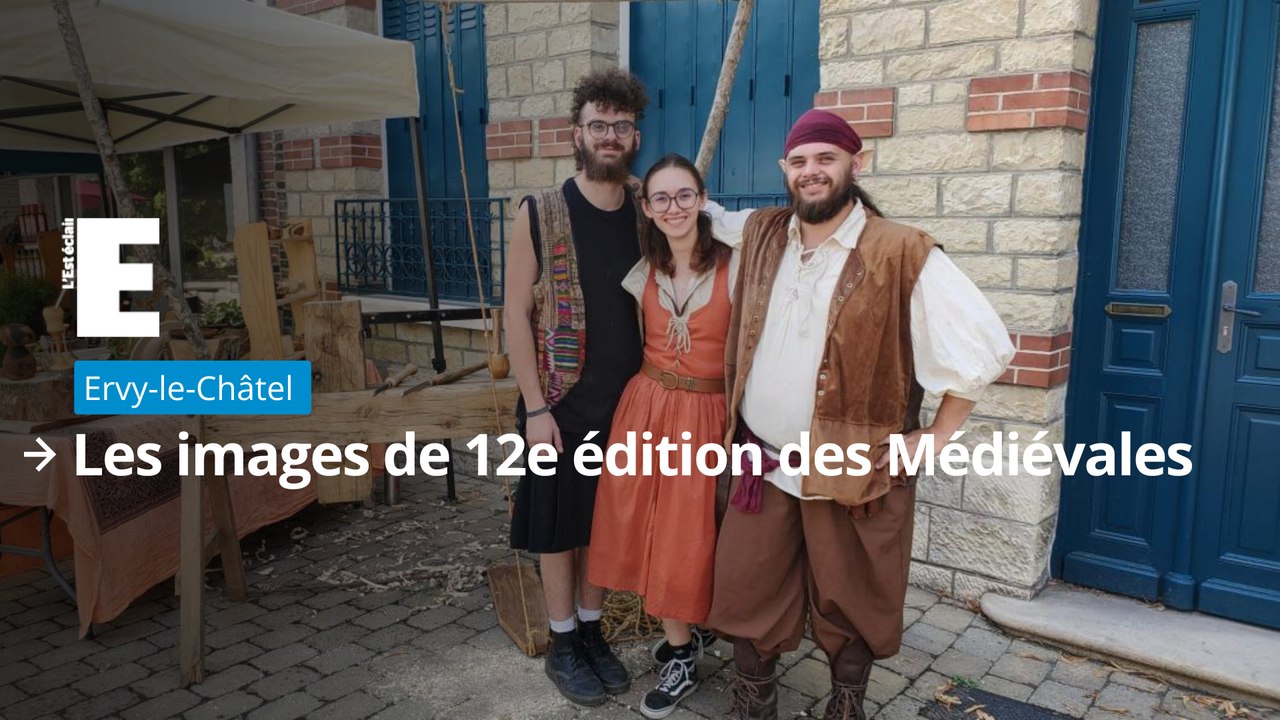 Les images de 12e édition des Médiévales d'Ervy-le-Châtel