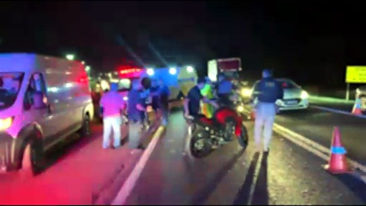 Acidente na BR-369 em Cascavel causa congestionamento e deixa mulher ferida