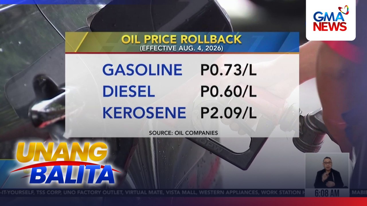 DOE - Tuloy ang P10/L fuel discount sa ilang gasolinahan para sa mga pampublikong sasakyan hangga't may tensiyon sa Middle East | Unang Balita
