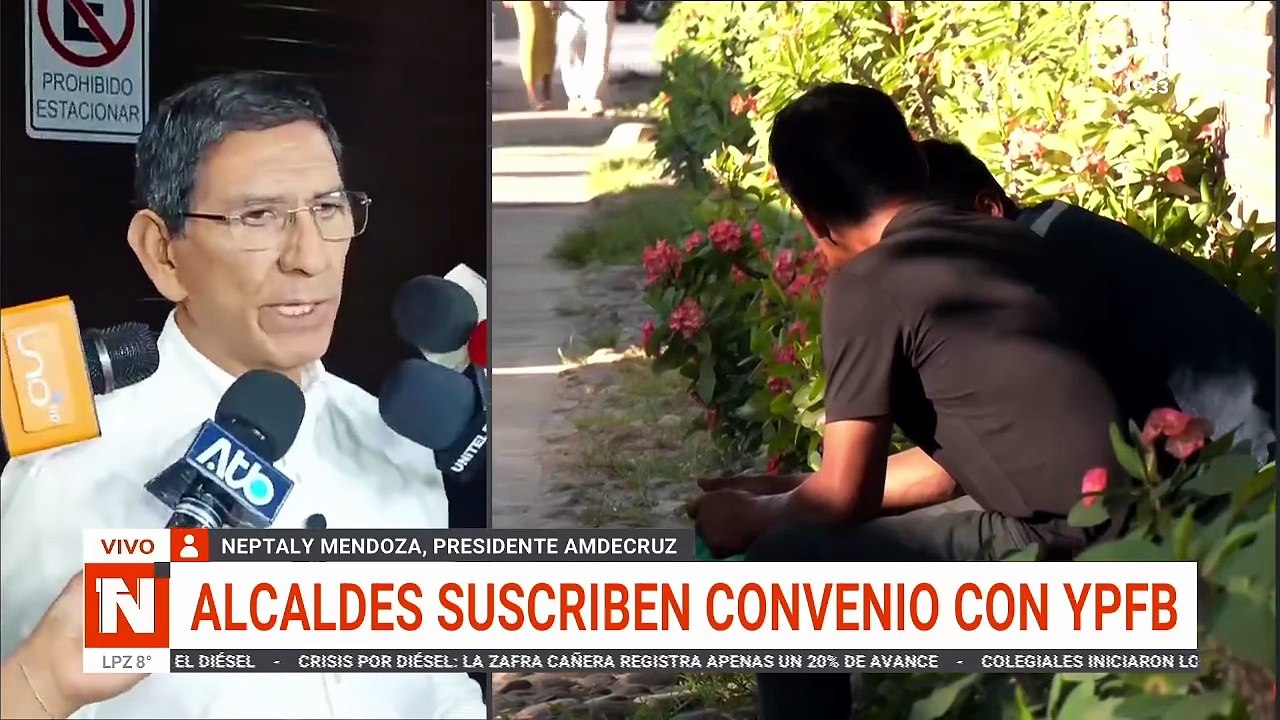 ALCALDES SUSCRIBEN CONVENIO CON YPFB