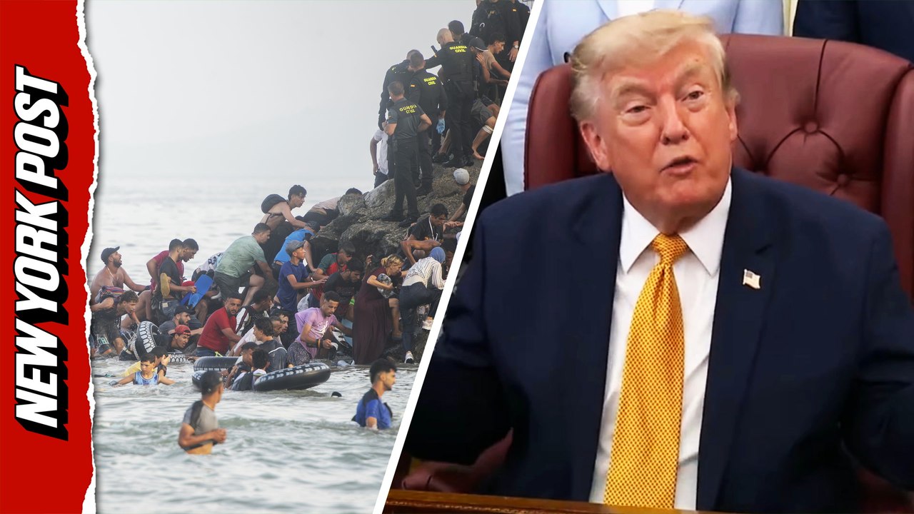 Trump says immigration is 'killing Europe' as crisis in Spain's Ceuta continues