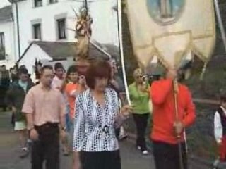 Procesión Fiestas de Ortigueira ( Coaña ) 12.7.08