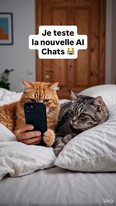 Je teste la nouvelle AI Chats 😹.mp4