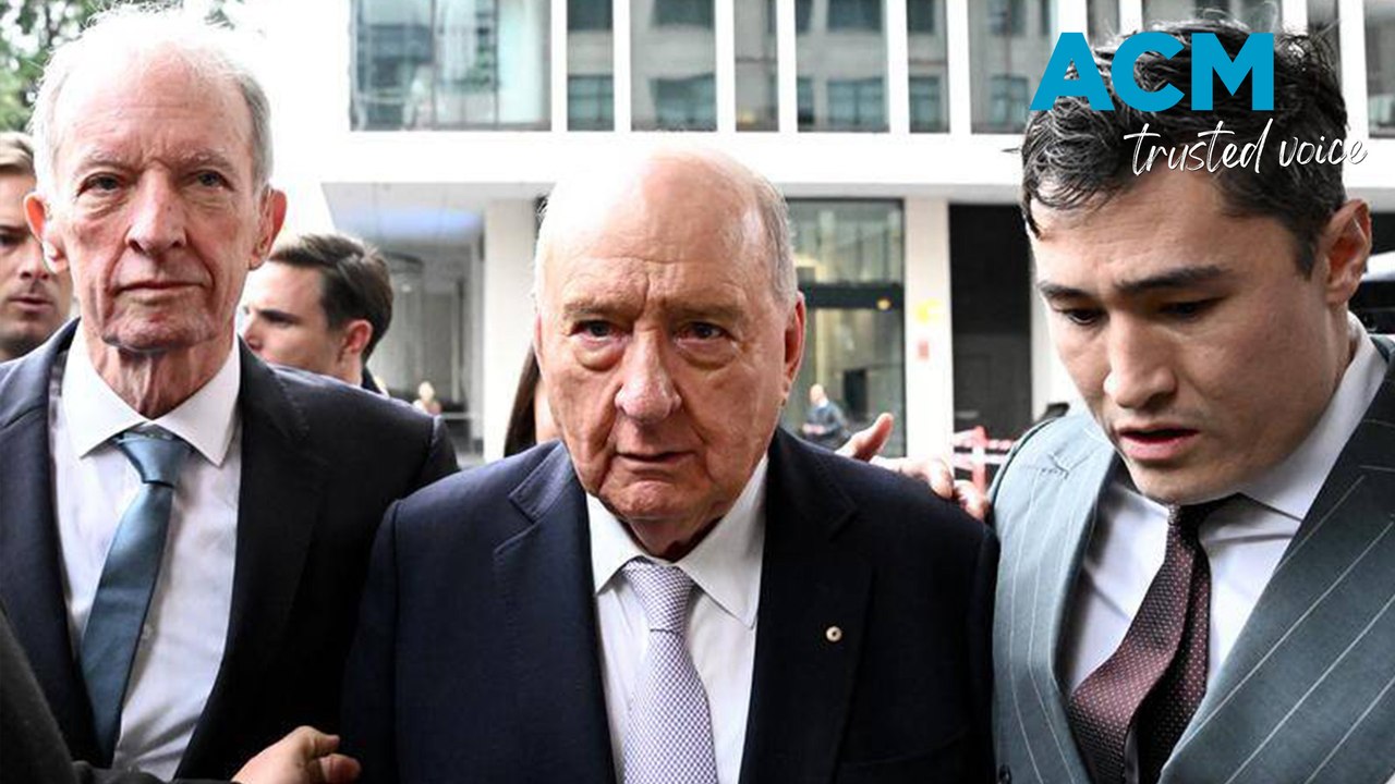 Close court, no jury: Alan Jones arrives at Downing Centre