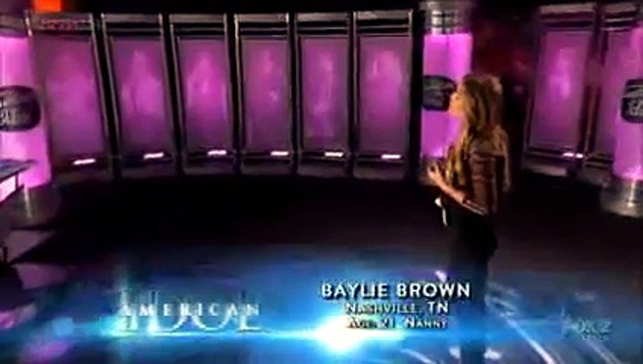 Baylie Brown ~ Bed Of Roses ~ American Idol 2012 Auditions, Galveston - NEW (HQ) [360]