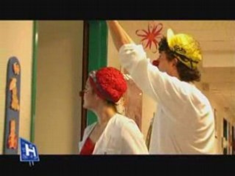 Les Clowns Z'Hôpitaux au CHU de Poitiers