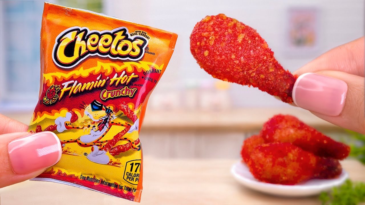 Yummy Miniature Crispy Cheesy Hot Cheetos Chicken Recipe 🍗 Best Fast ...