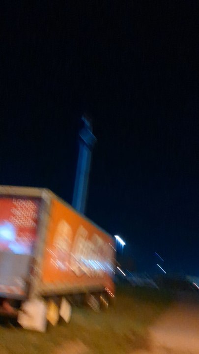 Dark times at the fairgrounds no lights no people quiet