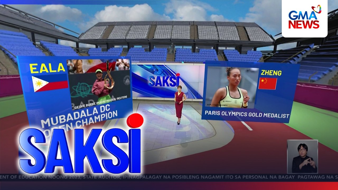 Alex Eala, tinalo ang top 3 seeds ng Mubadala DC Open | Saksi