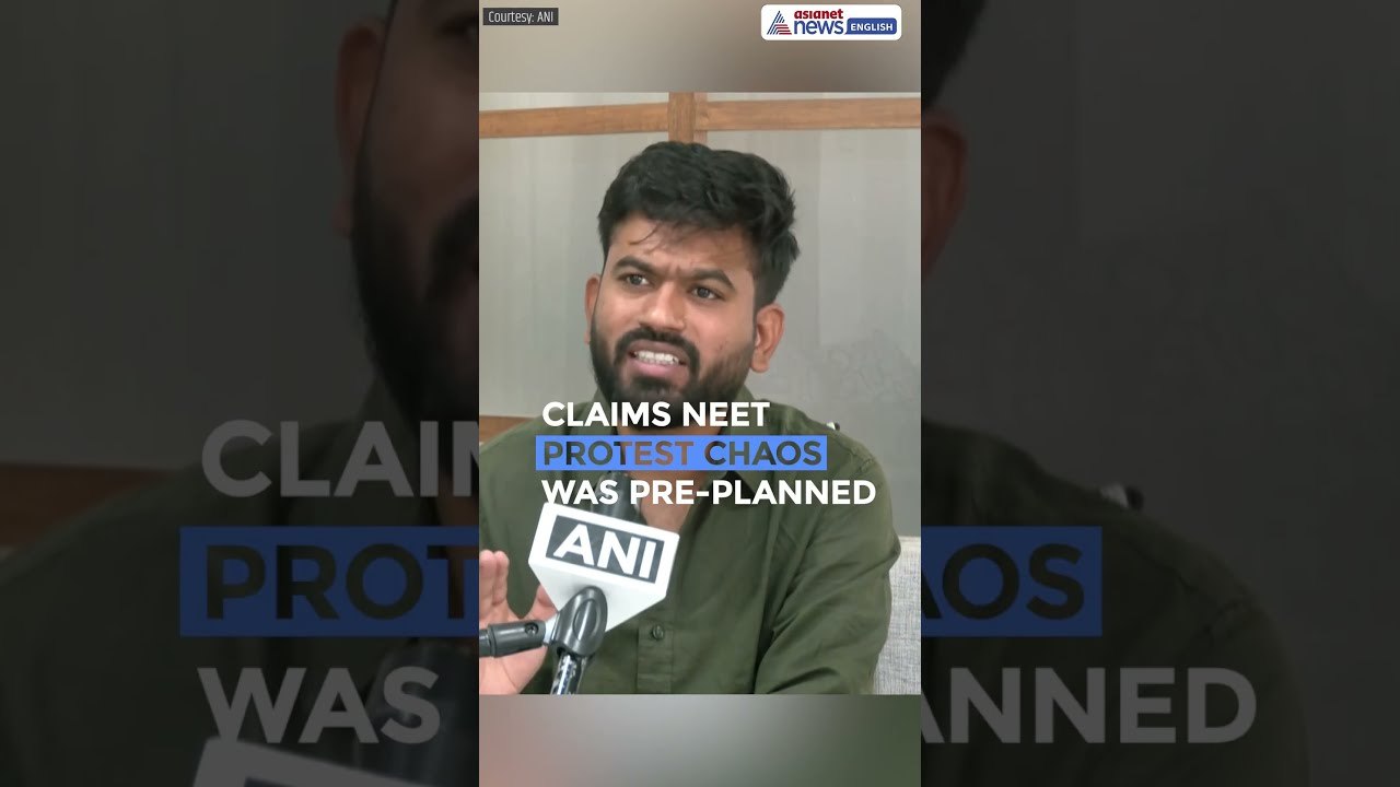 Abhijeet Dipke's BIG Allegation Behind NEET Protest Chaos #shorts