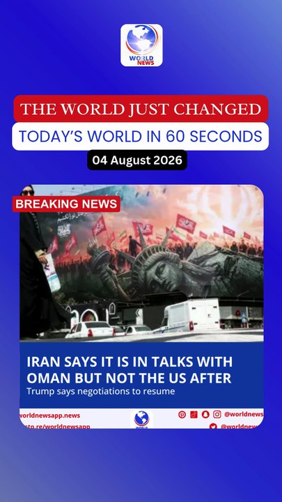 Iran says it is in talks with Oman but not the US after Trump says negotiations to resume