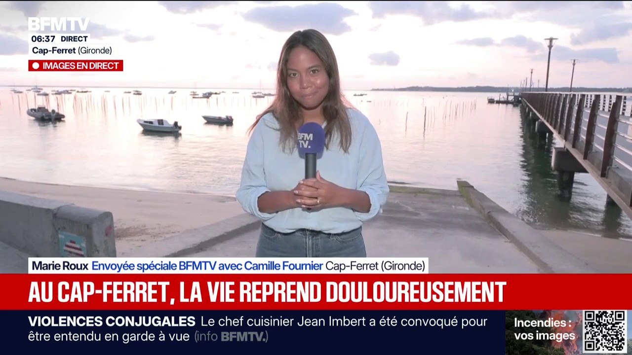 Incendie en Gironde: au Cap-Ferret, la vie reprend progressivement son cours