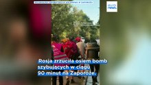 Rosja atakuje Zaporoże bombami szybującymi. Jedna osoba nie żyje, wielu rannych