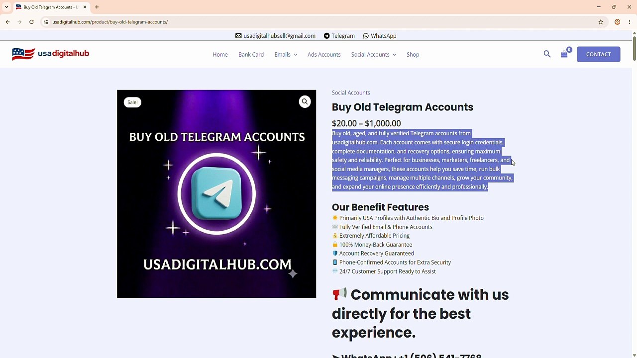 56 Steps to Buying Old Telegram Accounts Complete Guide...