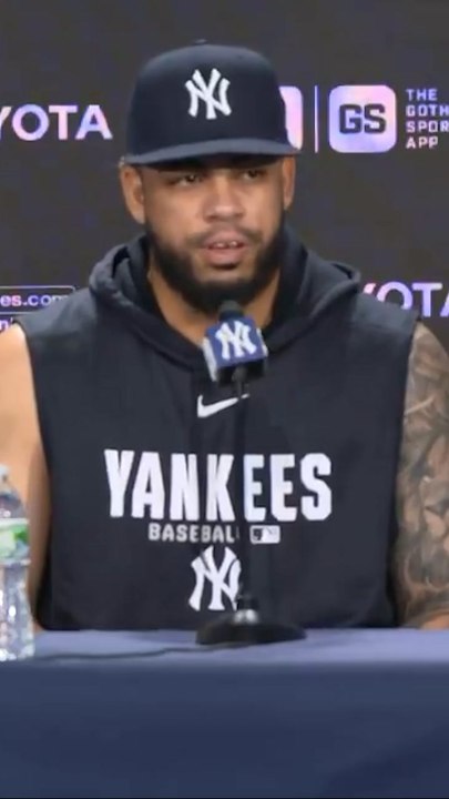 Luis Garcia Jr. reveals he grew up a Yankees fan and his favorite players were Derek Jeter and Robinson Cano.