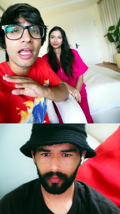 Poori Flight Book Kar Di (REACTION VIDEO) Sourav Joshi Vlog