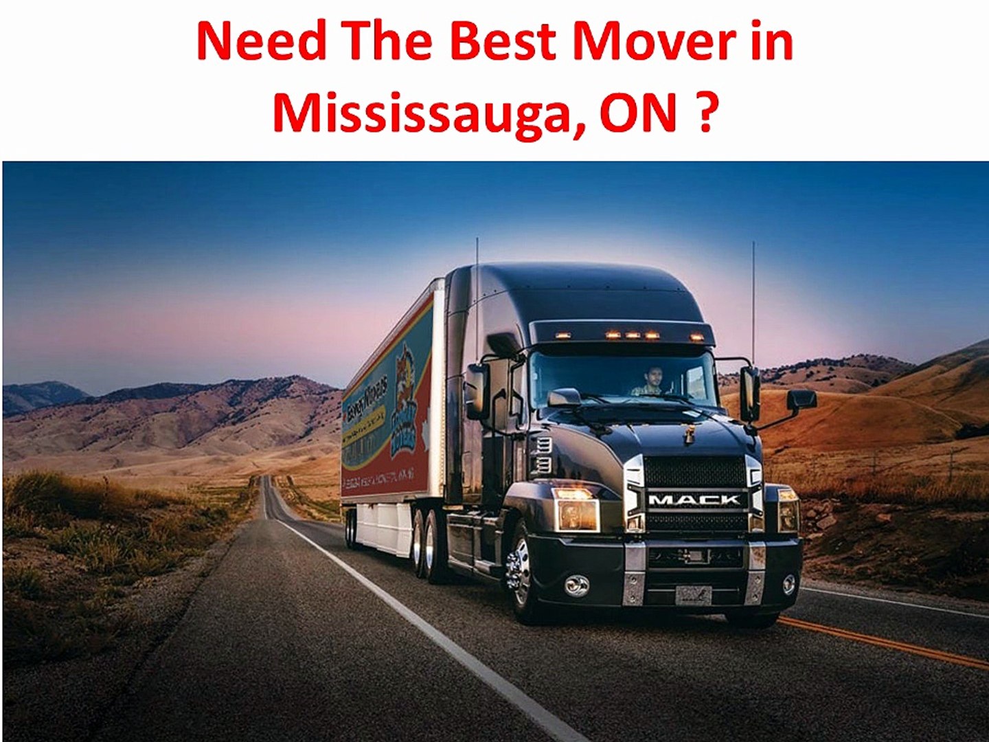 Ecoway Movers : #1 Mover in Mississauga, ON