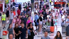 Antalya'da her 4 turistten 1'i Rus