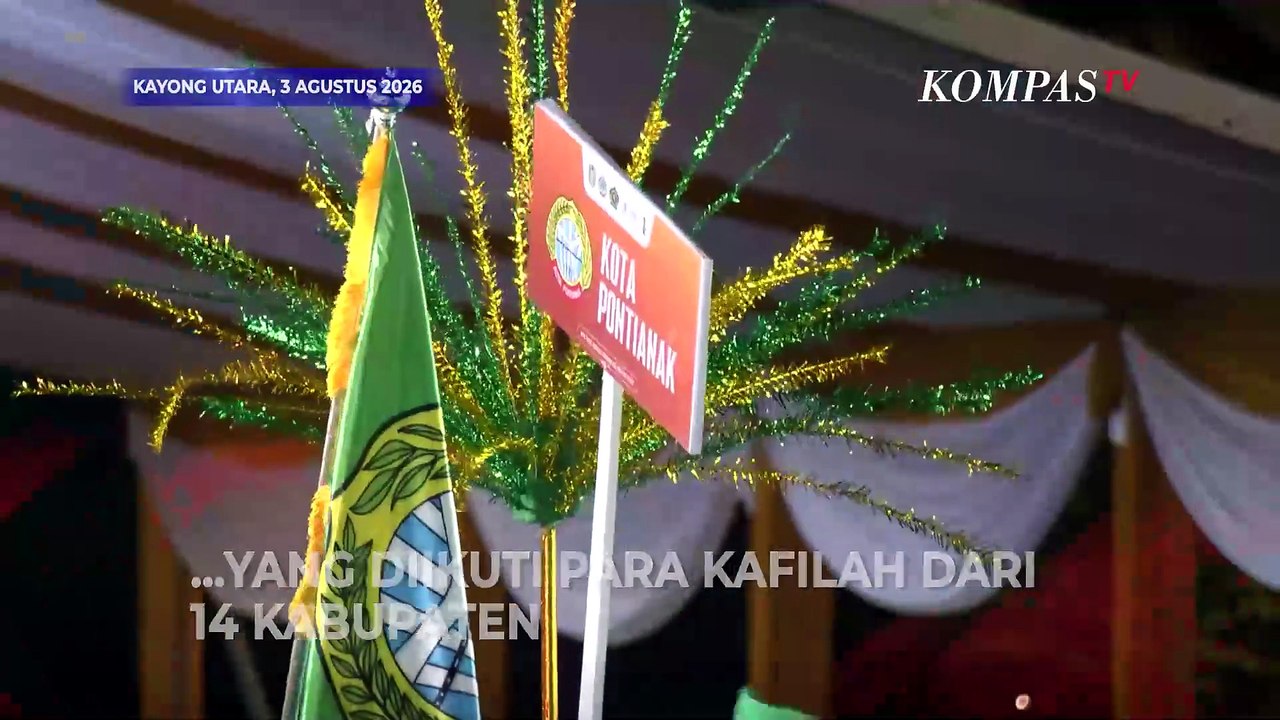 Meriah! Pembukaan MTQ Ke-34 Kalimantan Barat Dipadati Warga Kayong Utara