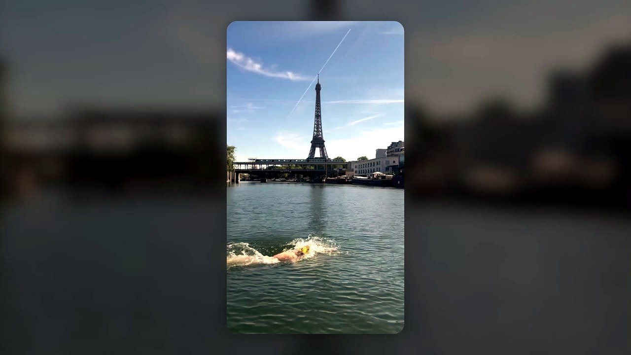 Un nageur britannique affirme que la Seine a un goût « plus propre » que lors des JO de Paris 2024