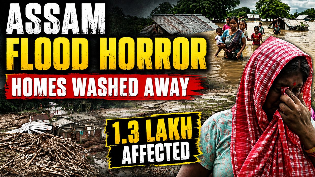Assam Flood Crisis: Charaideo Devastated, Survivors Fight to Rebuild Their Lives