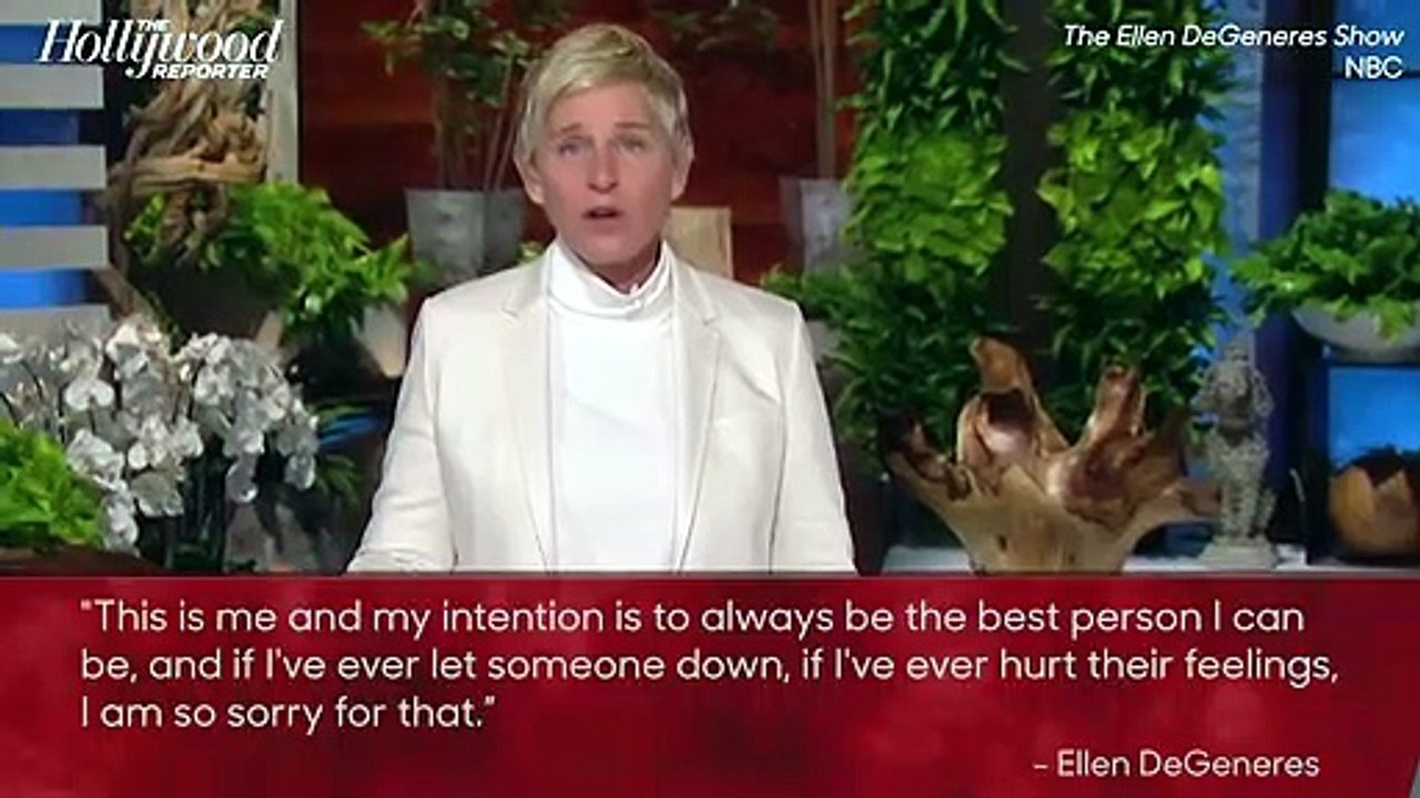 Ellen DeGeneres Breaks Silence on Toxic Workplace Reports in Talk Show Return  | THR News [Full Movie]