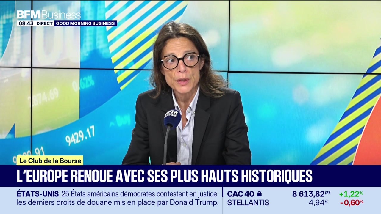 Le club de la Bourse : L'Europe renoue avec ses plus hauts historiques - 04/08