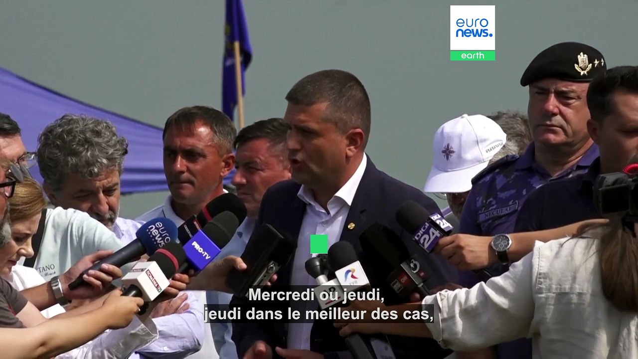 Face au niveau historiquement bas du Danube, les gouvernements déclenchent des mesures d'urgence