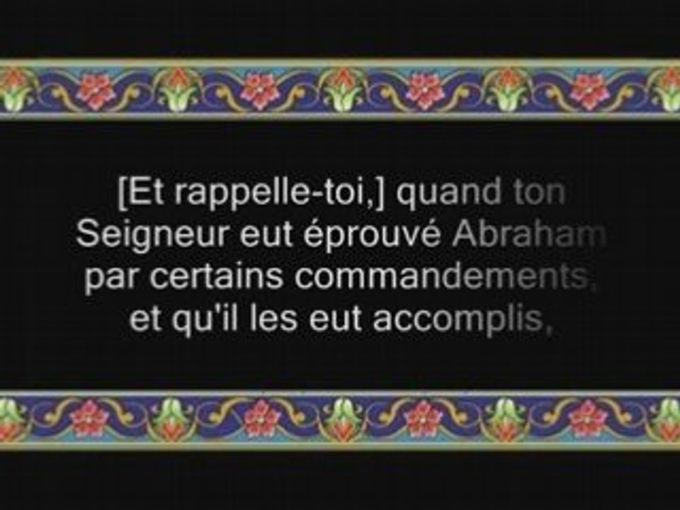 L'histoire du prôphete Abraham (as)   2 ème partie