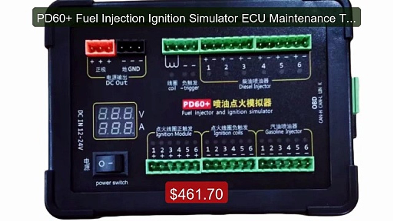 PD60+ Fuel Injection Ignition Simulator ECU Maintenance Testin... -- Best Buy 2026 | Great Quality!