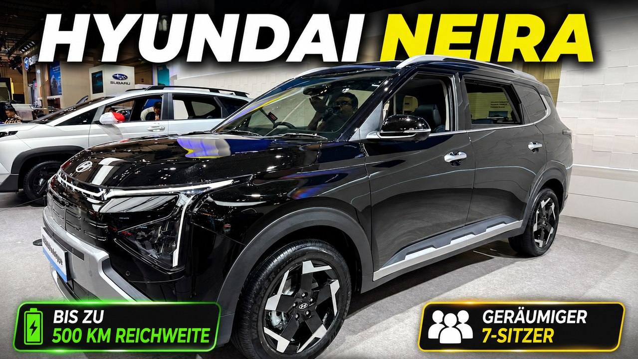 Hyundai Neira: So unterscheidet er sich vom Kia Carens EV