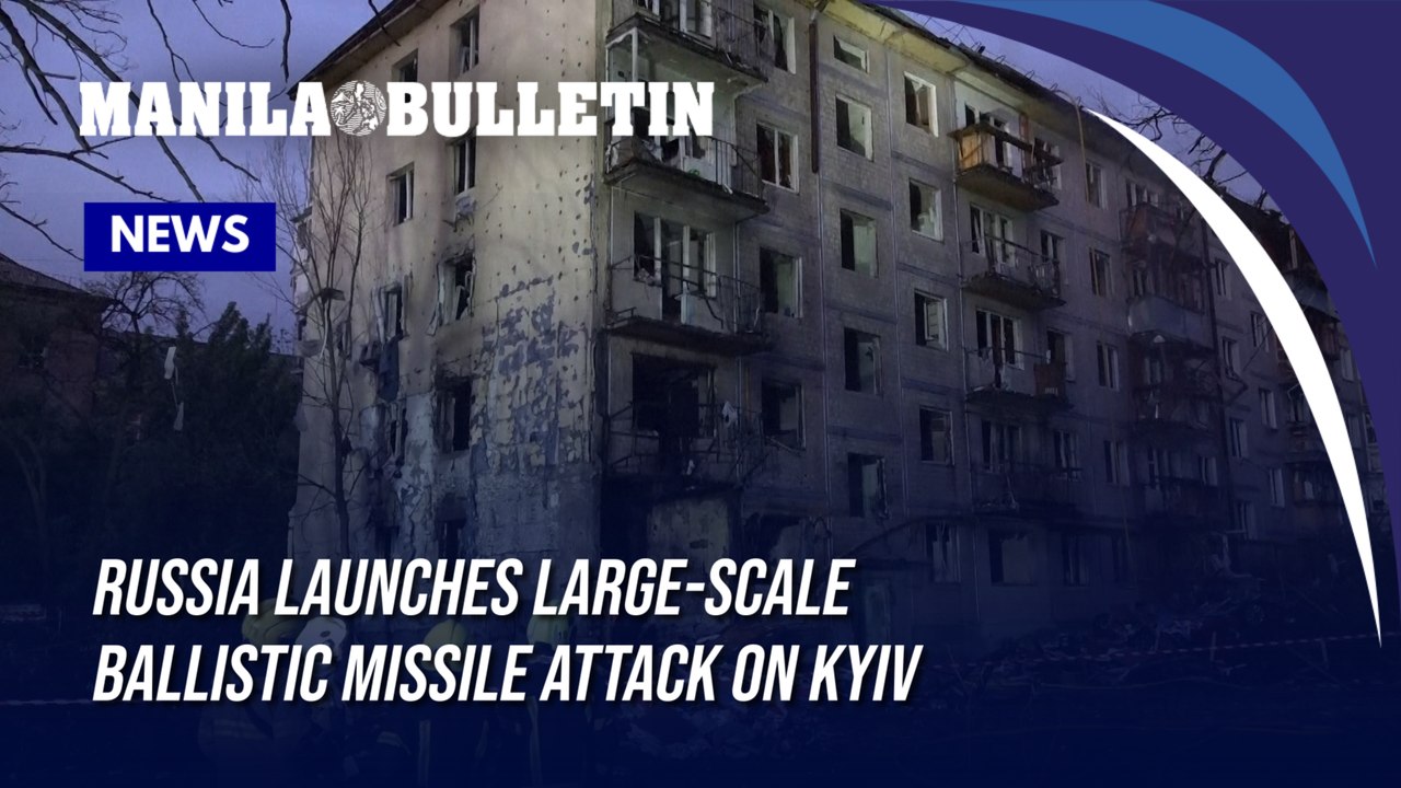 Russia launches large-scale ballistic missile a...