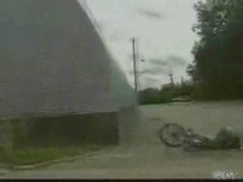 Accident de Velo - violente chute